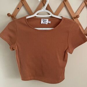 Princess Polly Ribbed Crop Top